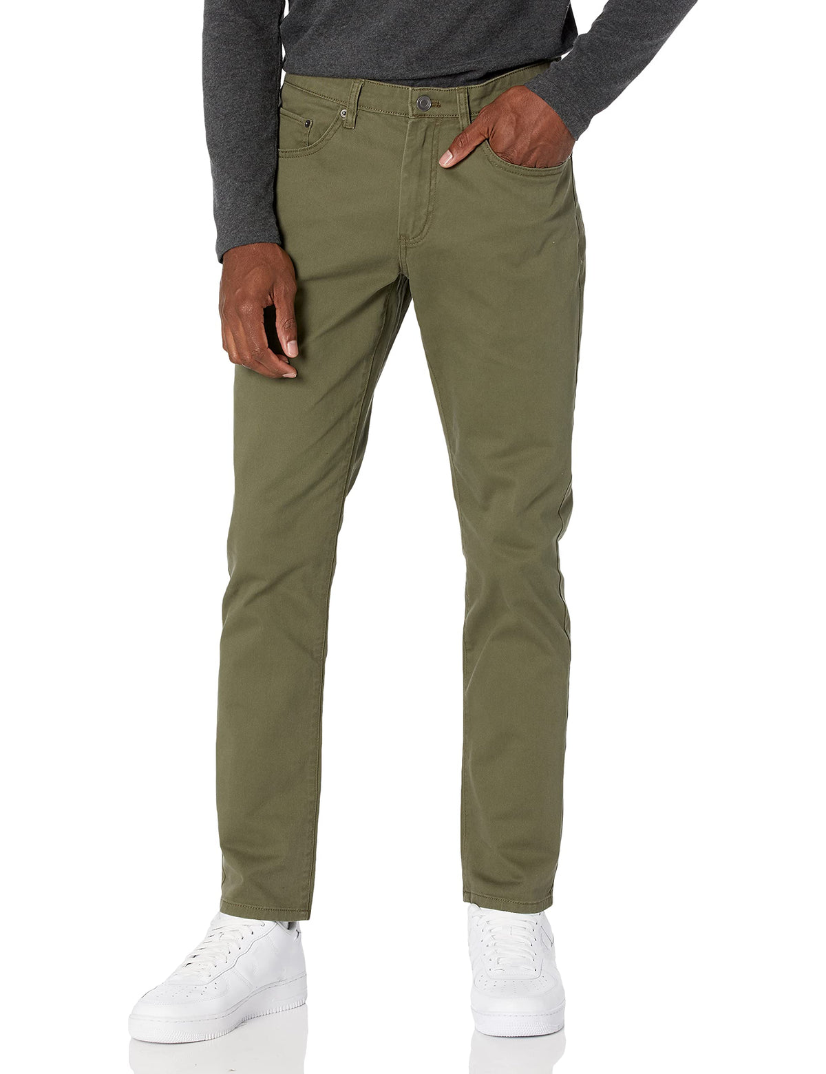 Amazon Essentials Men's 5-Pocket Stretch Twill Jeans-Inspired Casual Pants