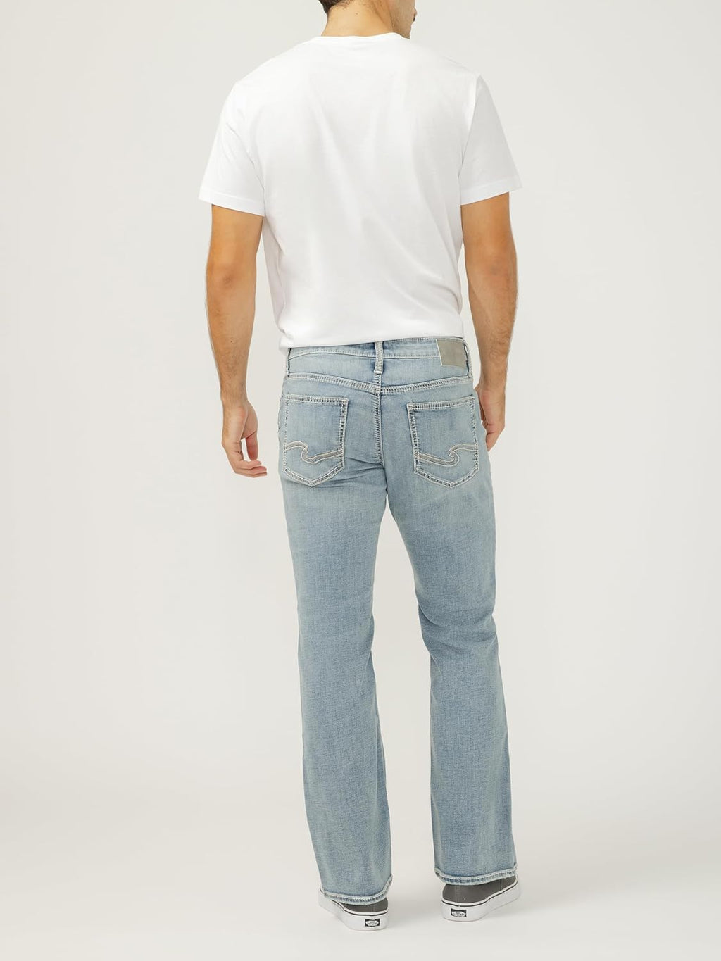 Silver Jeans Co. Mens Jace Slim Fit Bootcut Jeans