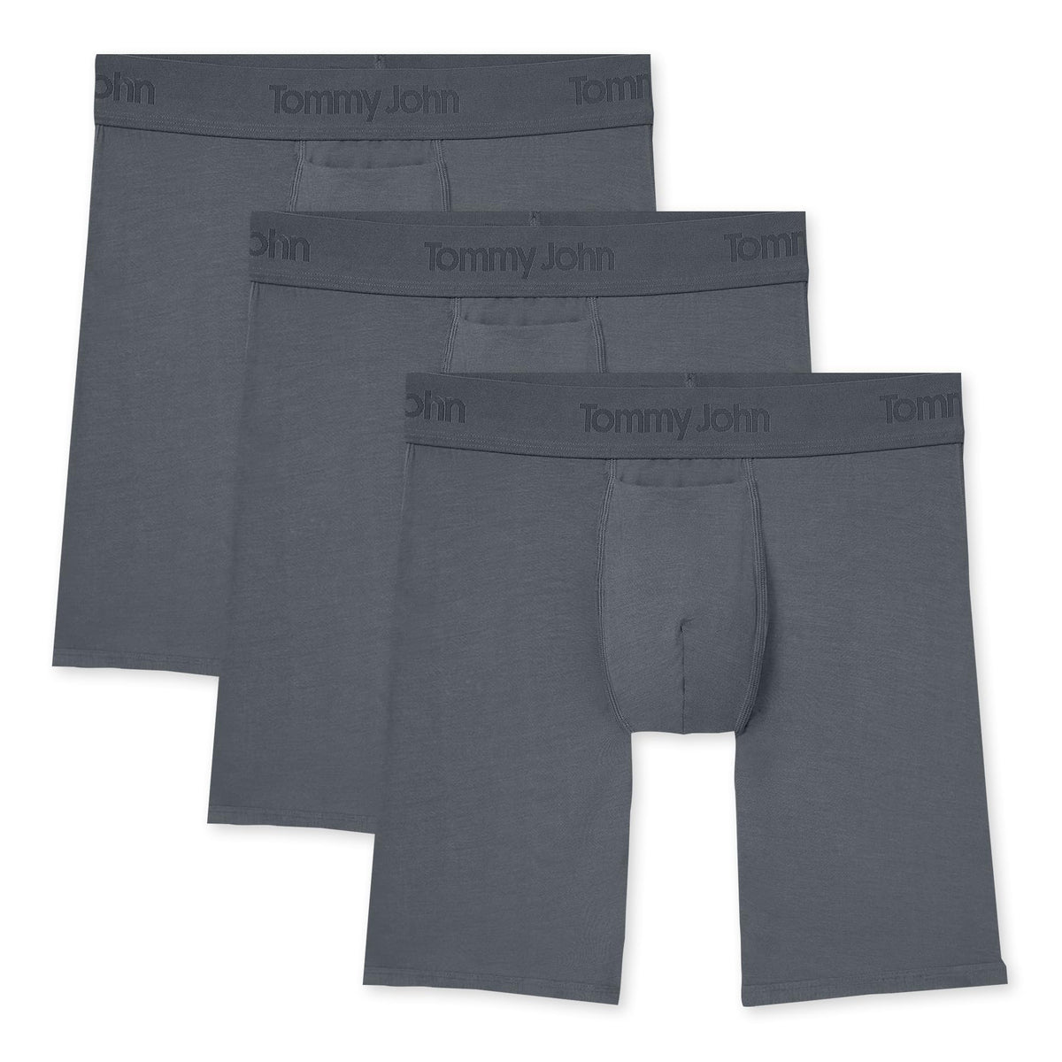 Tommy John Men's Second Skin 8" Boxer Brief Underwear