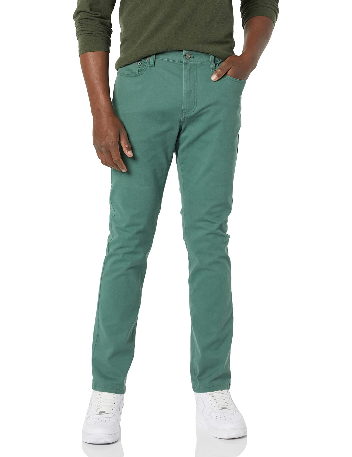 Amazon Essentials Men's 5-Pocket Stretch Twill Jeans-Inspired Casual Pants