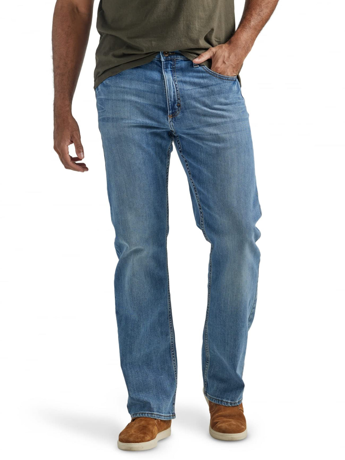 Wrangler Authentics Men's Relaxed Fit Boot Cut Jean