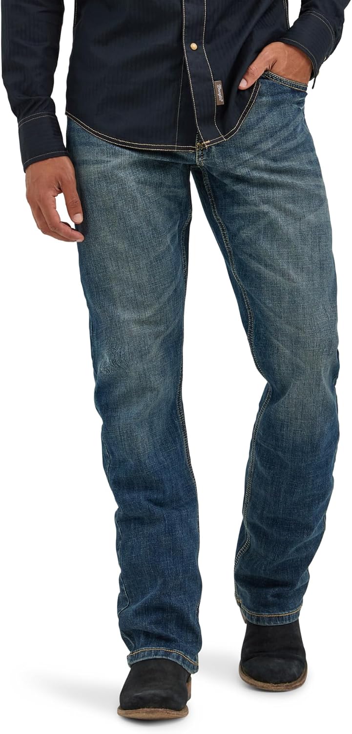 Wrangler Men's Retro Slim Fit Bootcut Jean