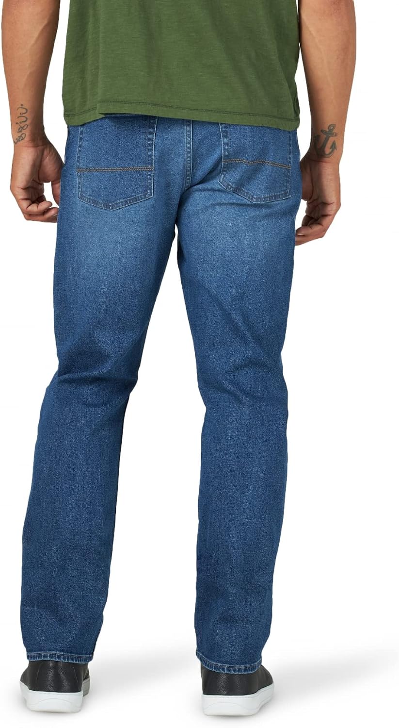 Wrangler Authentics Mens Athletic Fit Stretch Jean