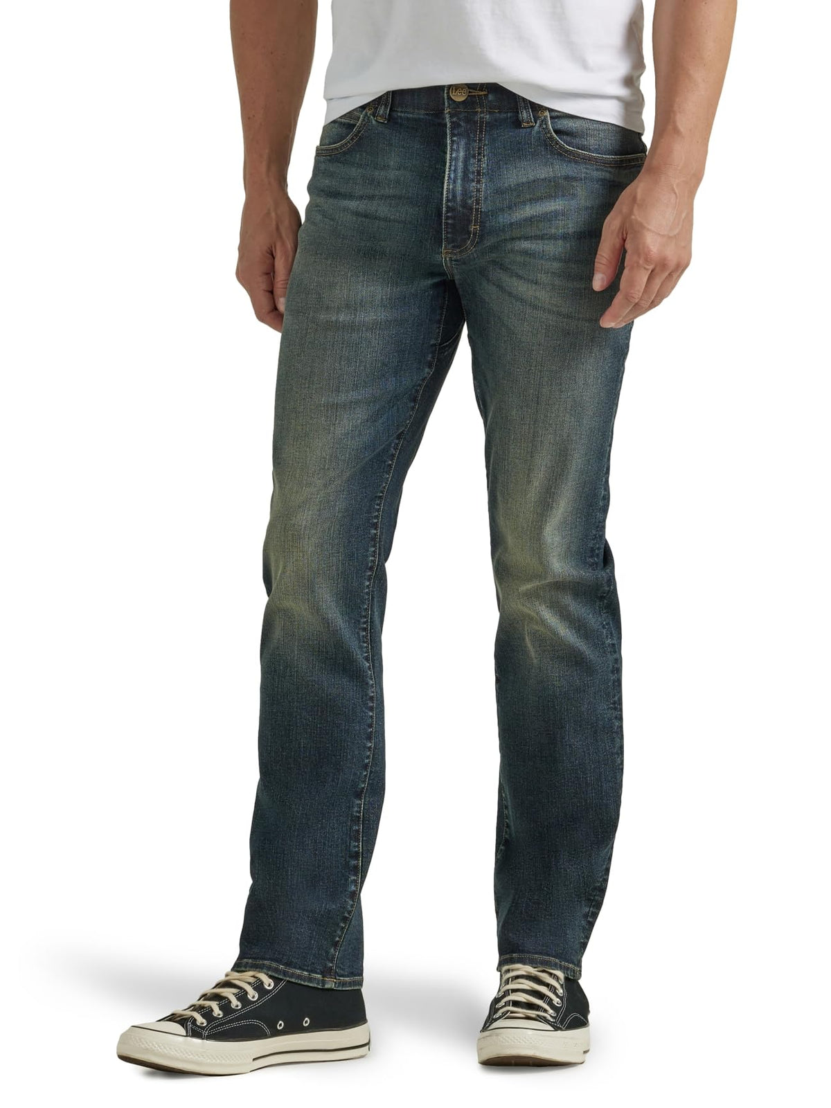 Lee Men's Extreme Motion Regular Straight Jean