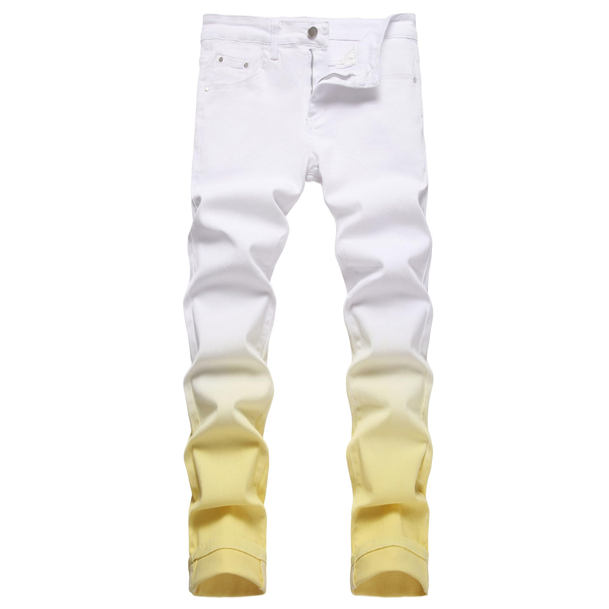 JUNBAOSS Men's Slim Fit Stretch Jeans Ripped Skinny Jeans for Men, Distressed Straight Leg Fashion Comfort Flex Waist Pants