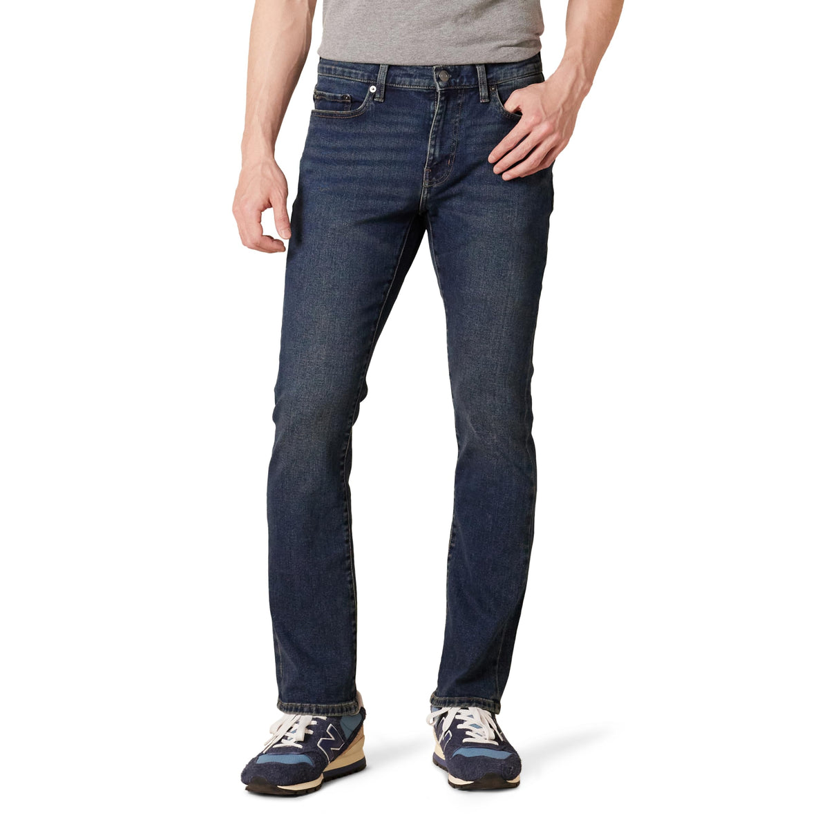 Amazon Essentials Mens Jeans, Slim Fit Stretch, Bootcut - Discontinued Colors