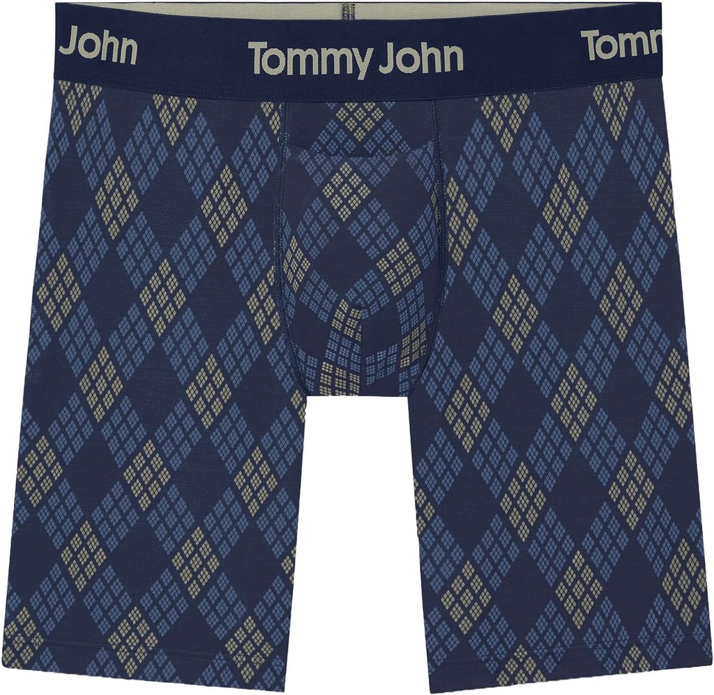 Tommy John Men's Second Skin 8" Boxer Brief Underwear