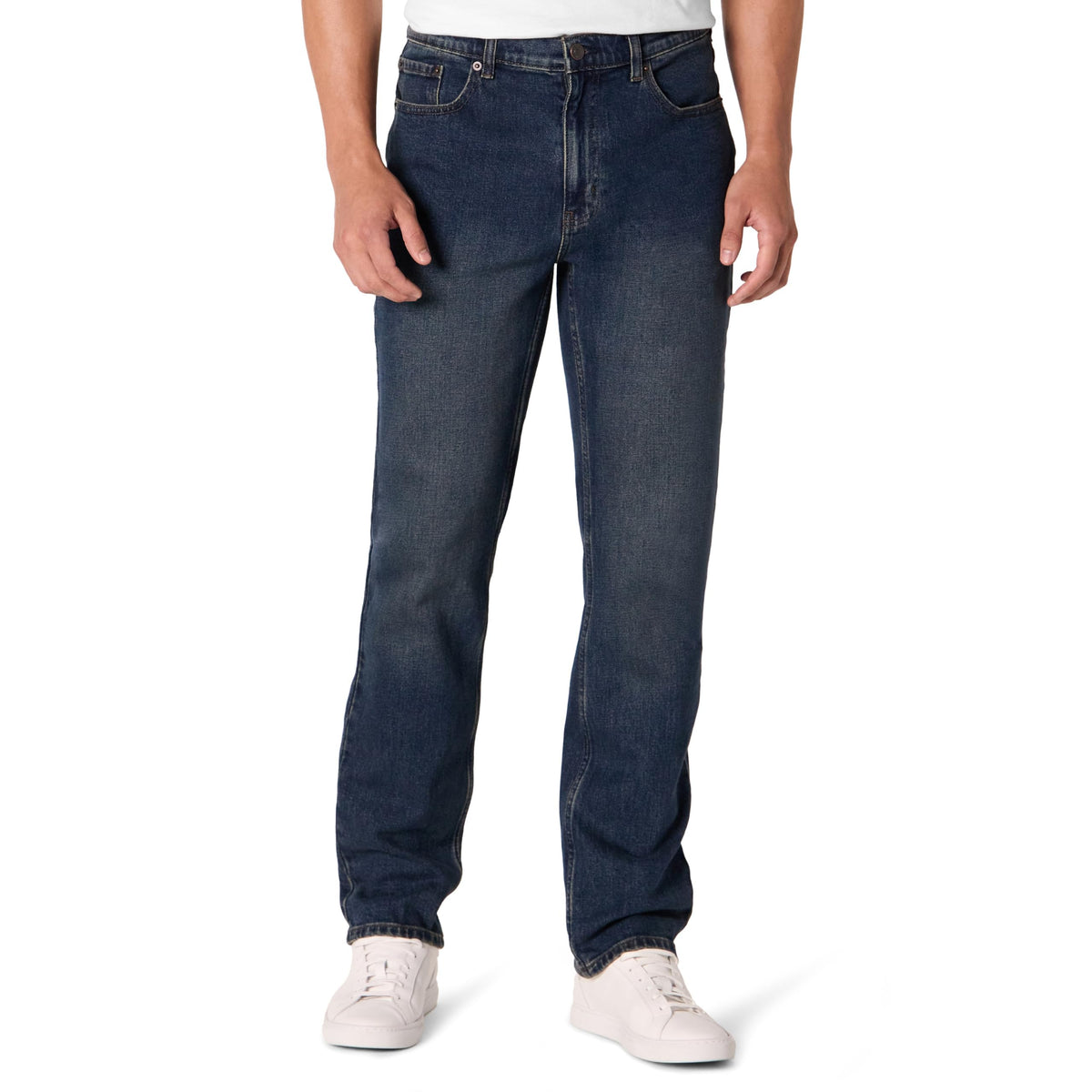 Amazon Essentials Men's Low Stretch Slim Straight Denim Jeans, Vintage Inspired