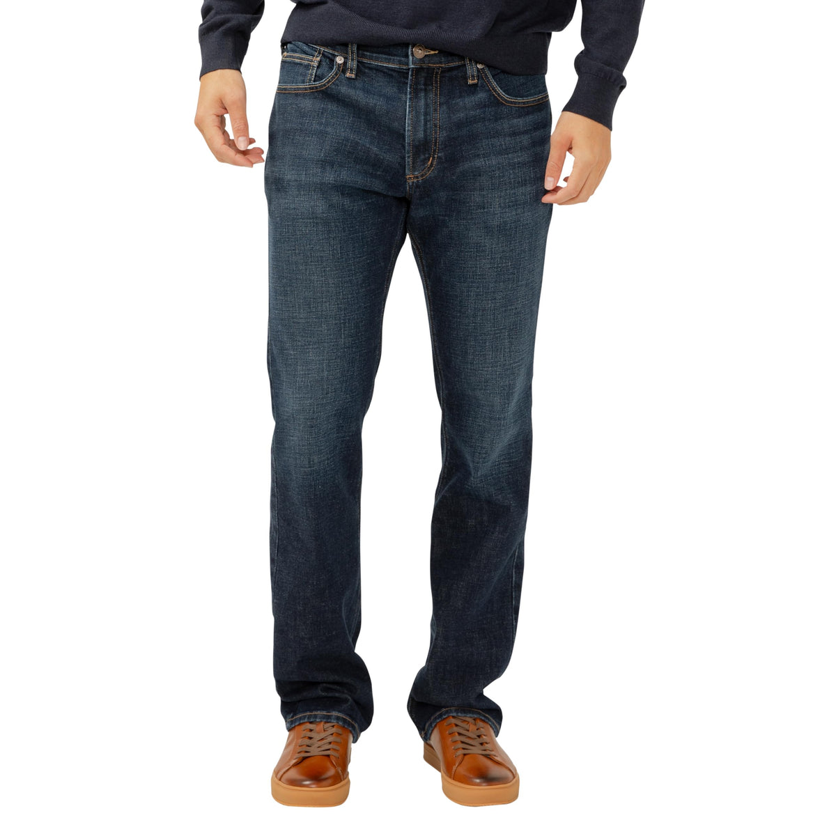Silver Jeans Co. Mens Jace Slim Fit Bootcut Jeans
