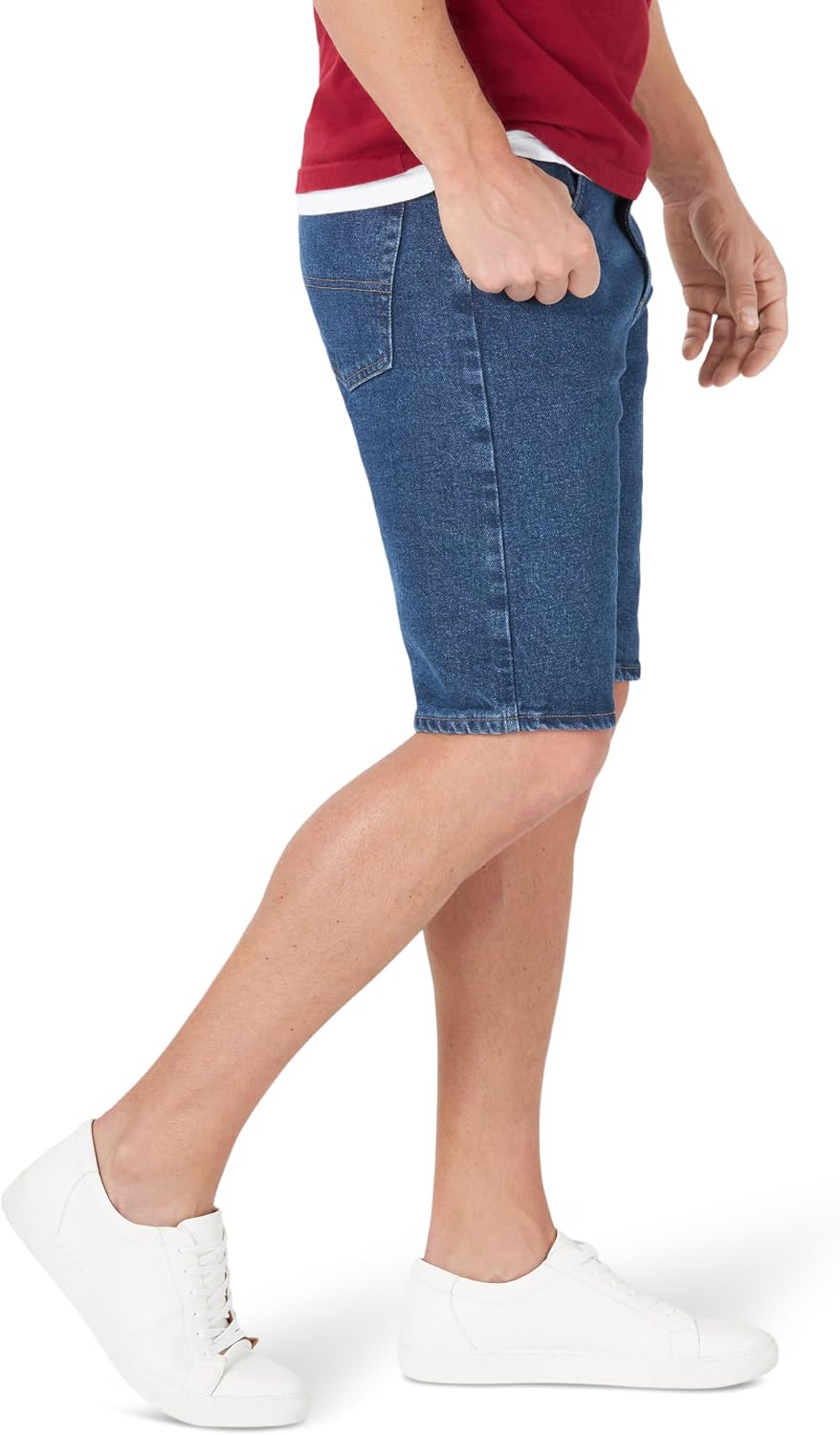 Wrangler Authentics Men's Classic Relaxed Fit Five Pocket Jean Short