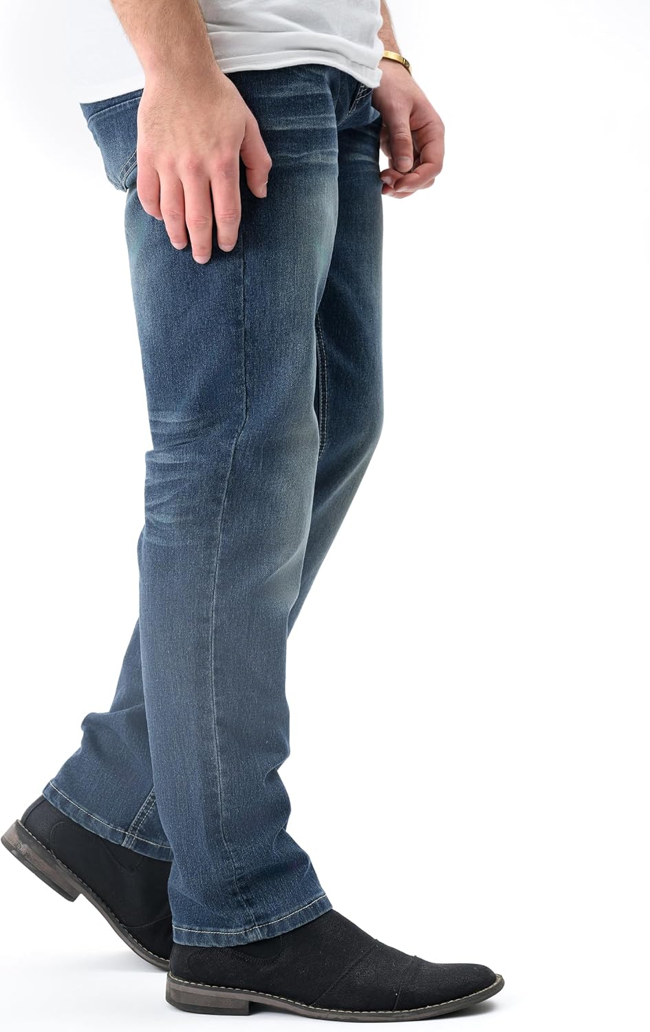 Men's Classic 5-Pocket Slim Straight Jeans