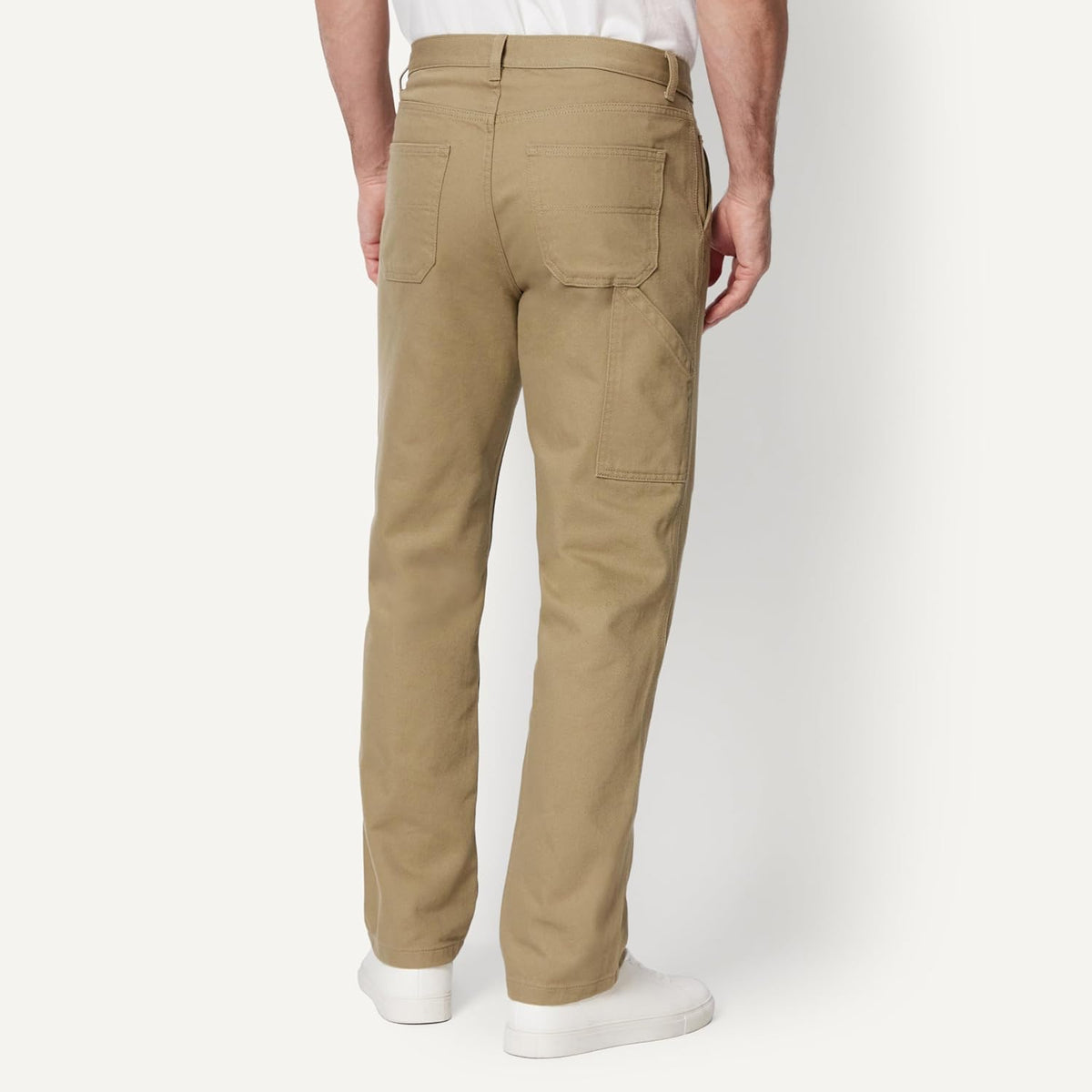 Amazon Essentials Men's Heavyweight Rigid Relaxed-Fit Workwear Carpenter Jeans with Pockets