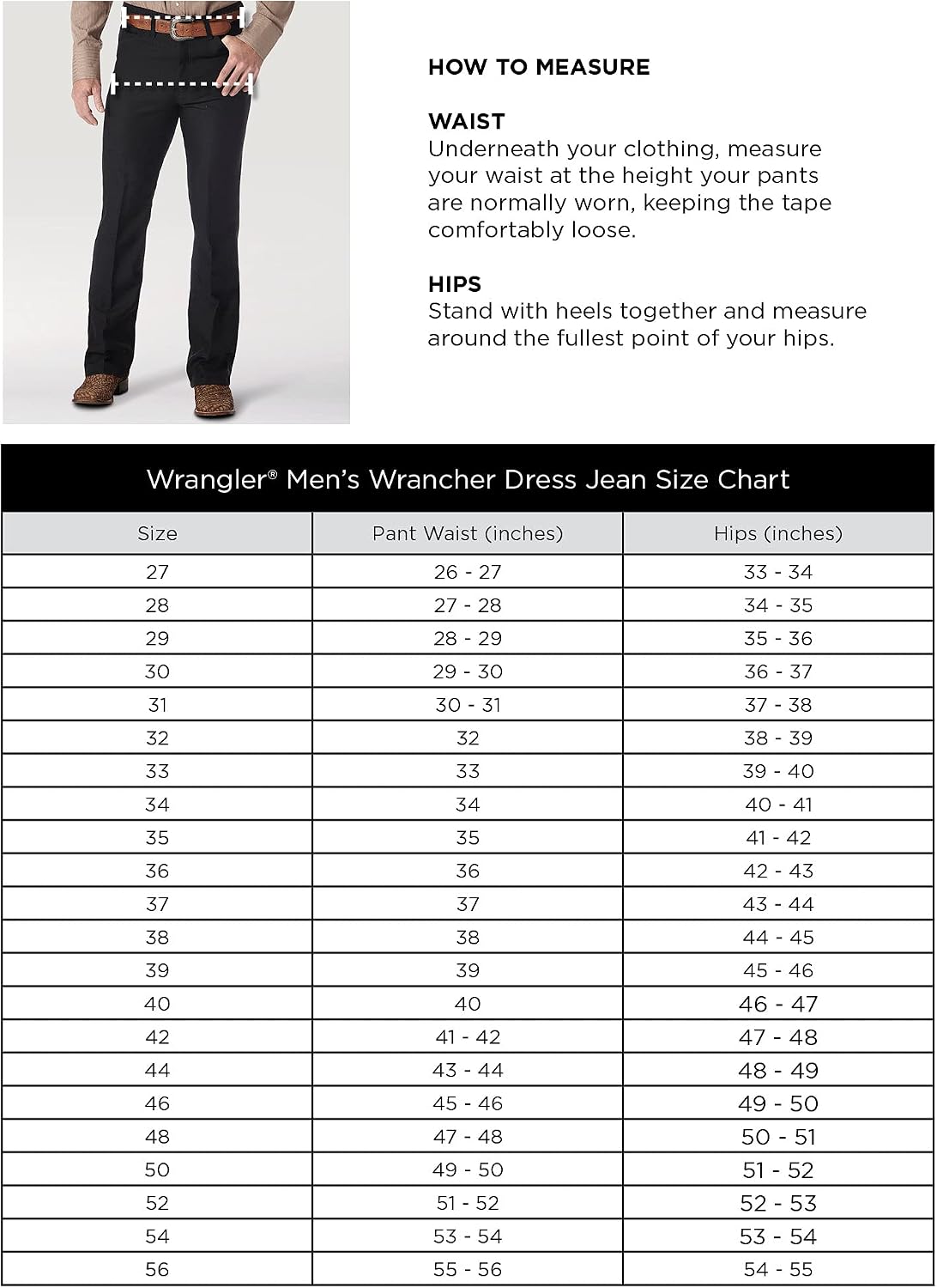 Wrangler Men's Wrancher Dress Jean