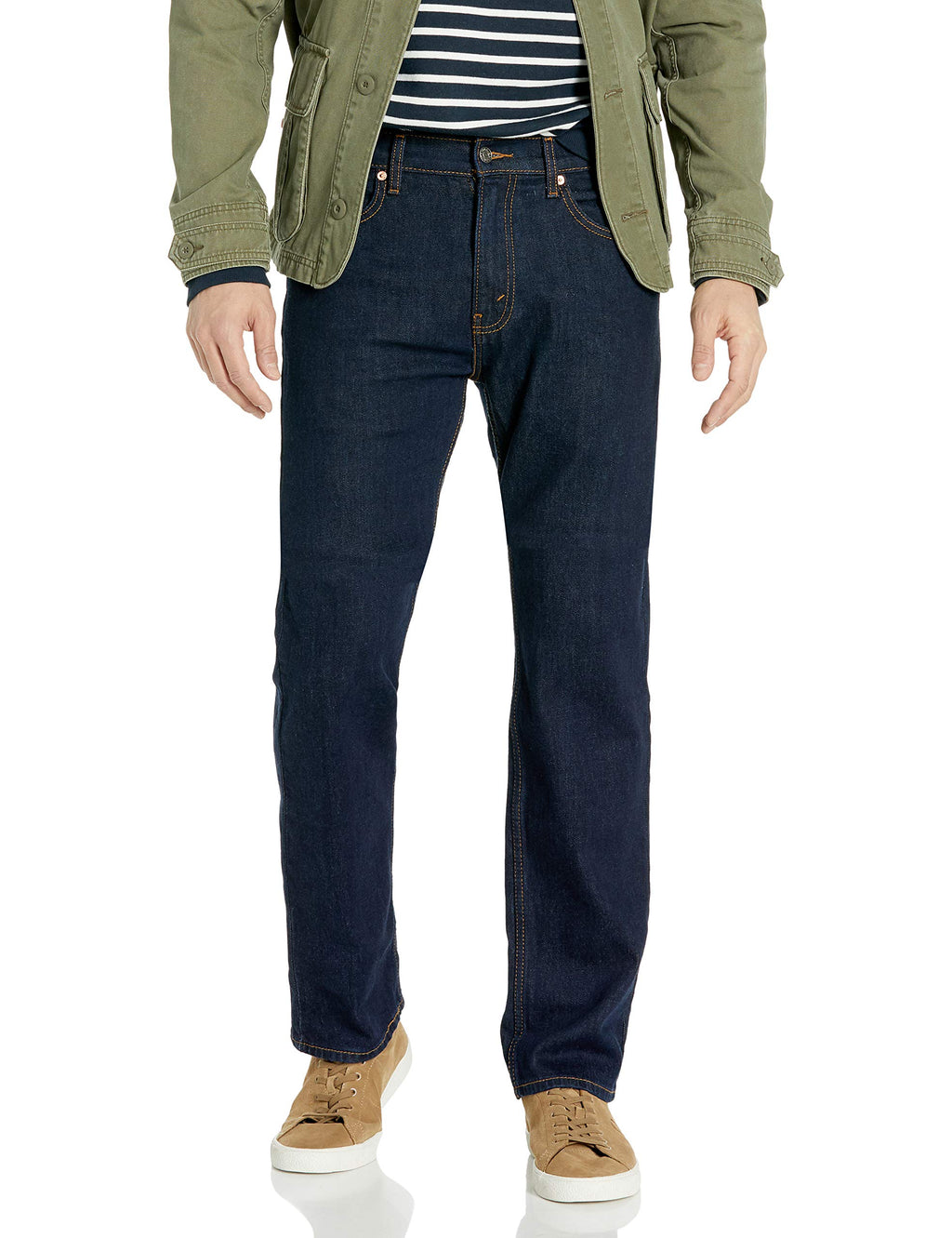 Levi Strauss Signature Gold Men's Relaxed Fit Flex Waistband Jeans