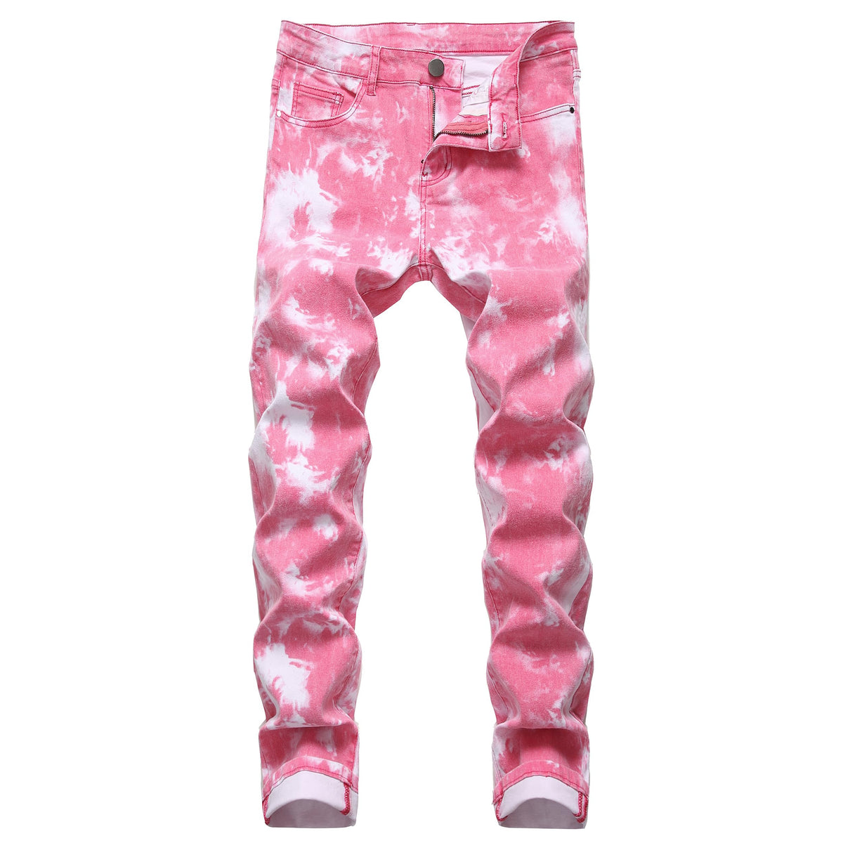 RANMCC Men's Printed Stretch Skinny Jeans Premium Slim Fit Fashionable Designs Denim Pants Jeans