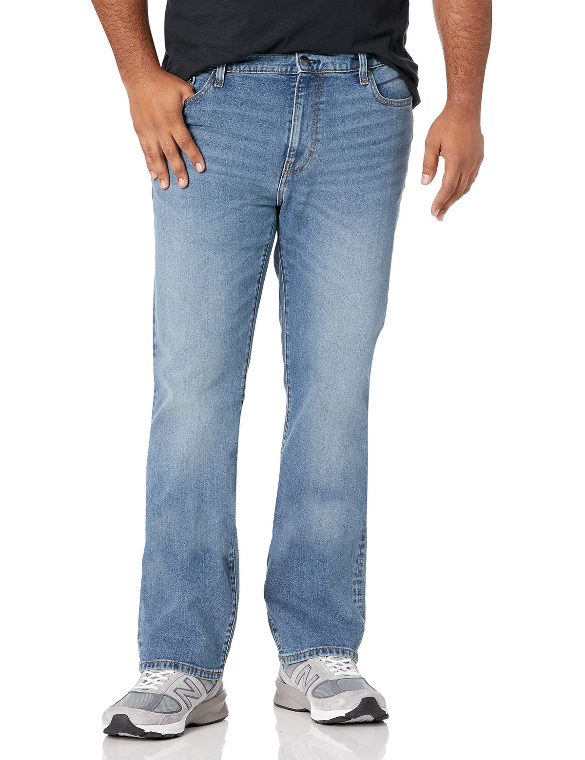 Amazon Essentials Mens Jeans, Slim Fit Stretch, Bootcut - Discontinued Colors
