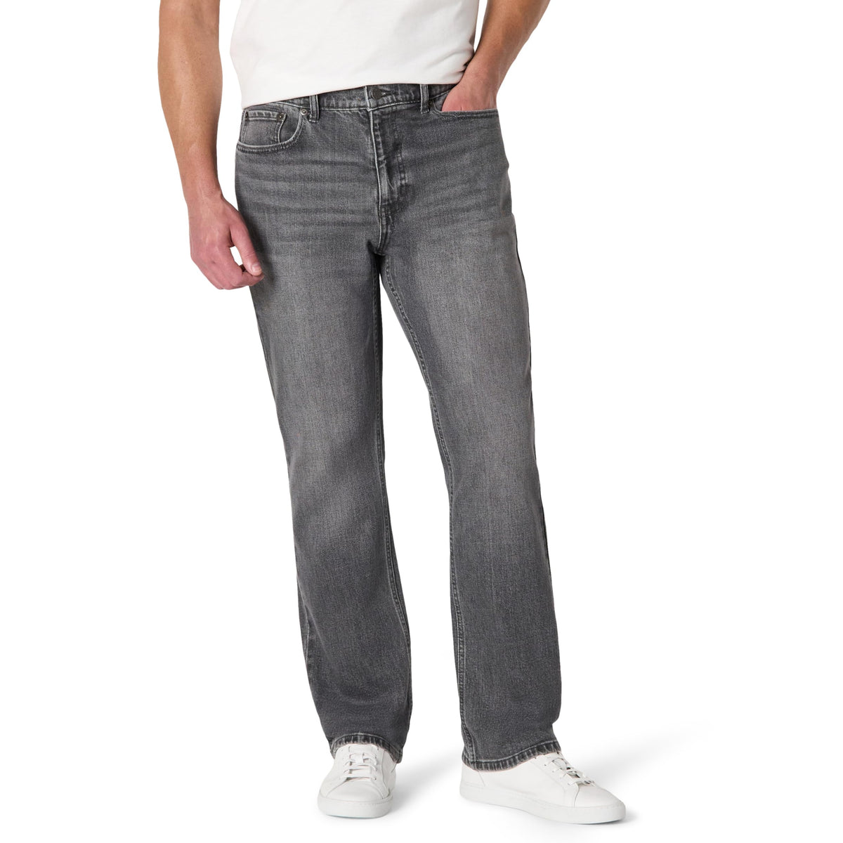 Amazon Essentials Men's Relaxed-Fit Heavyweight Rigid Jeans, 5 Pocket Styling