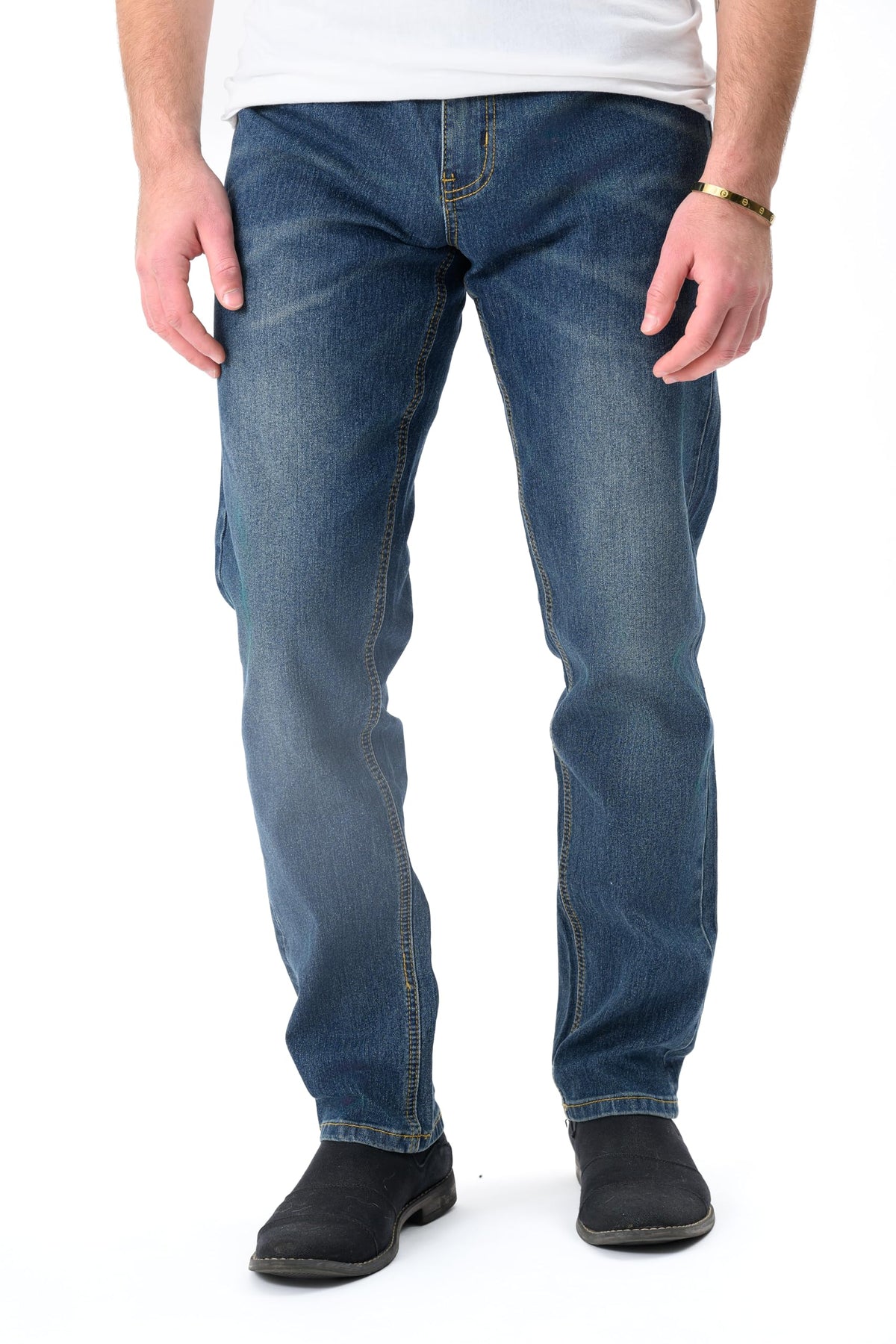 Men's Classic 5-Pocket Slim Straight Jeans