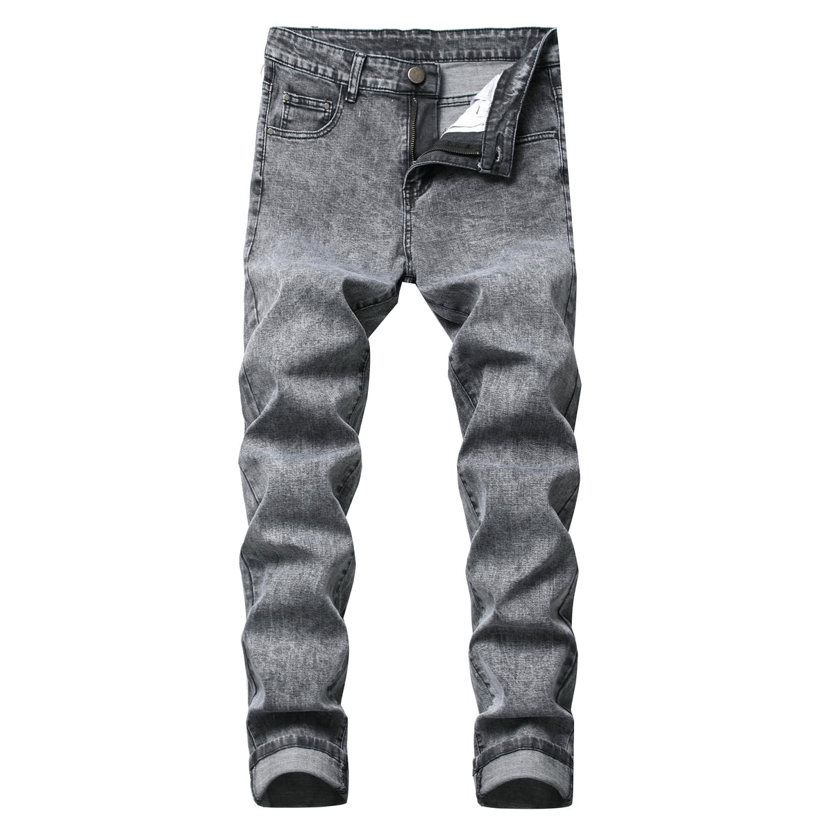 RANMCC Men's Printed Stretch Skinny Jeans Premium Slim Fit Fashionable Designs Denim Pants Jeans