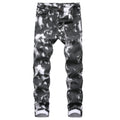 RANMCC Men's Printed Stretch Skinny Jeans Premium Slim Fit Fashionable Designs Denim Pants Jeans