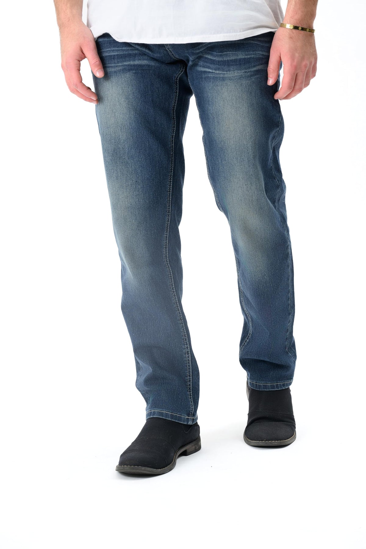 Men's Classic 5-Pocket Slim Straight Jeans