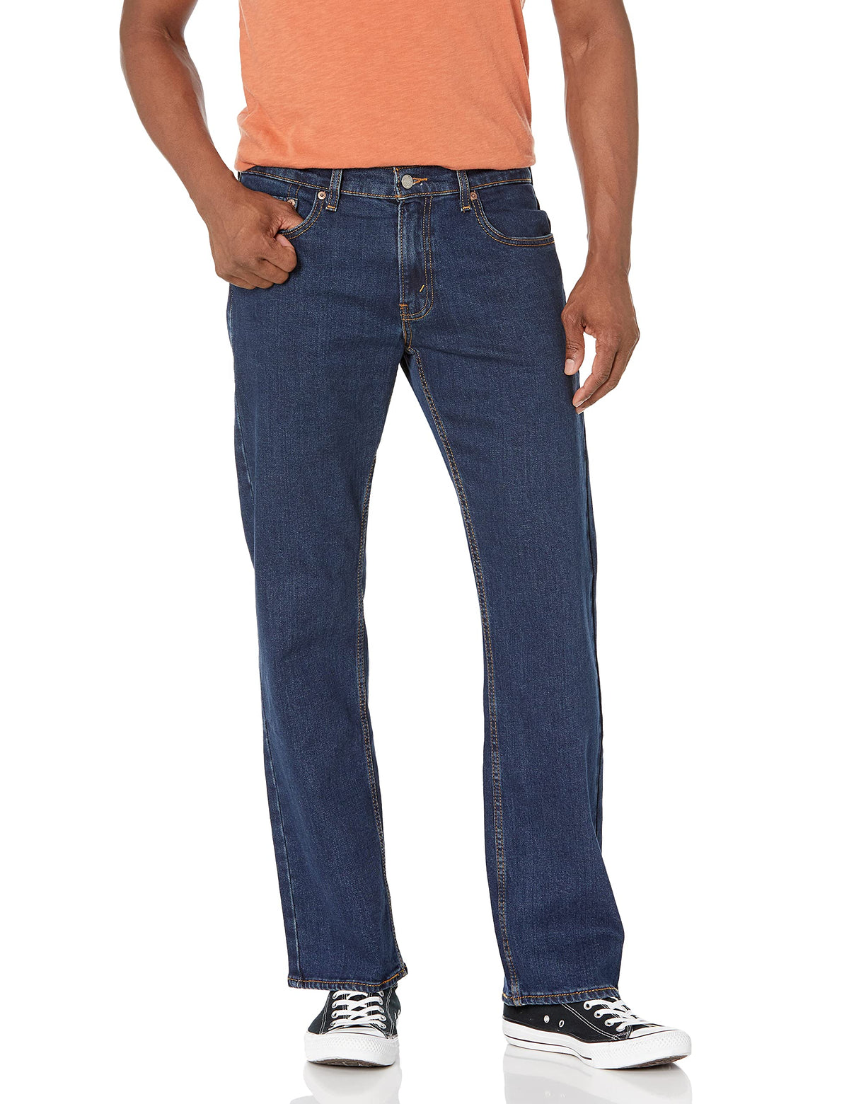 Levi Strauss Signature Gold Men's Relaxed Fit Flex Jeans
