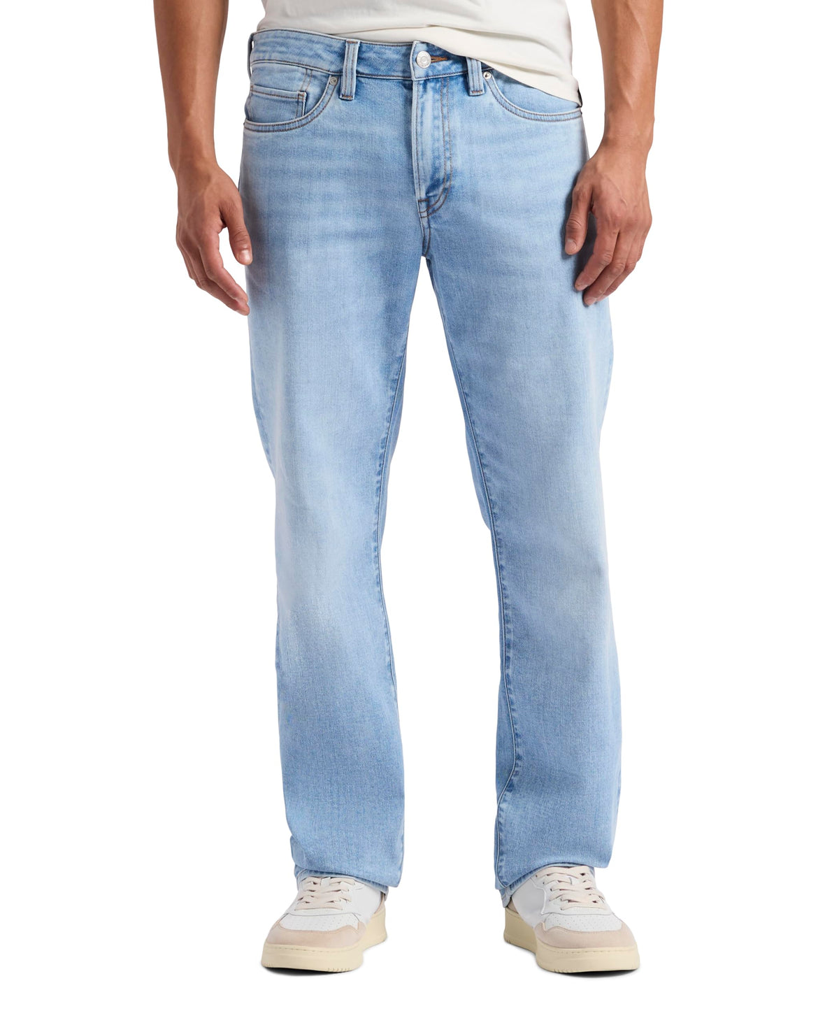 Buffalo David Bitton Mens Relaxed Straight Leg Driven Jean with Stretch Fabric