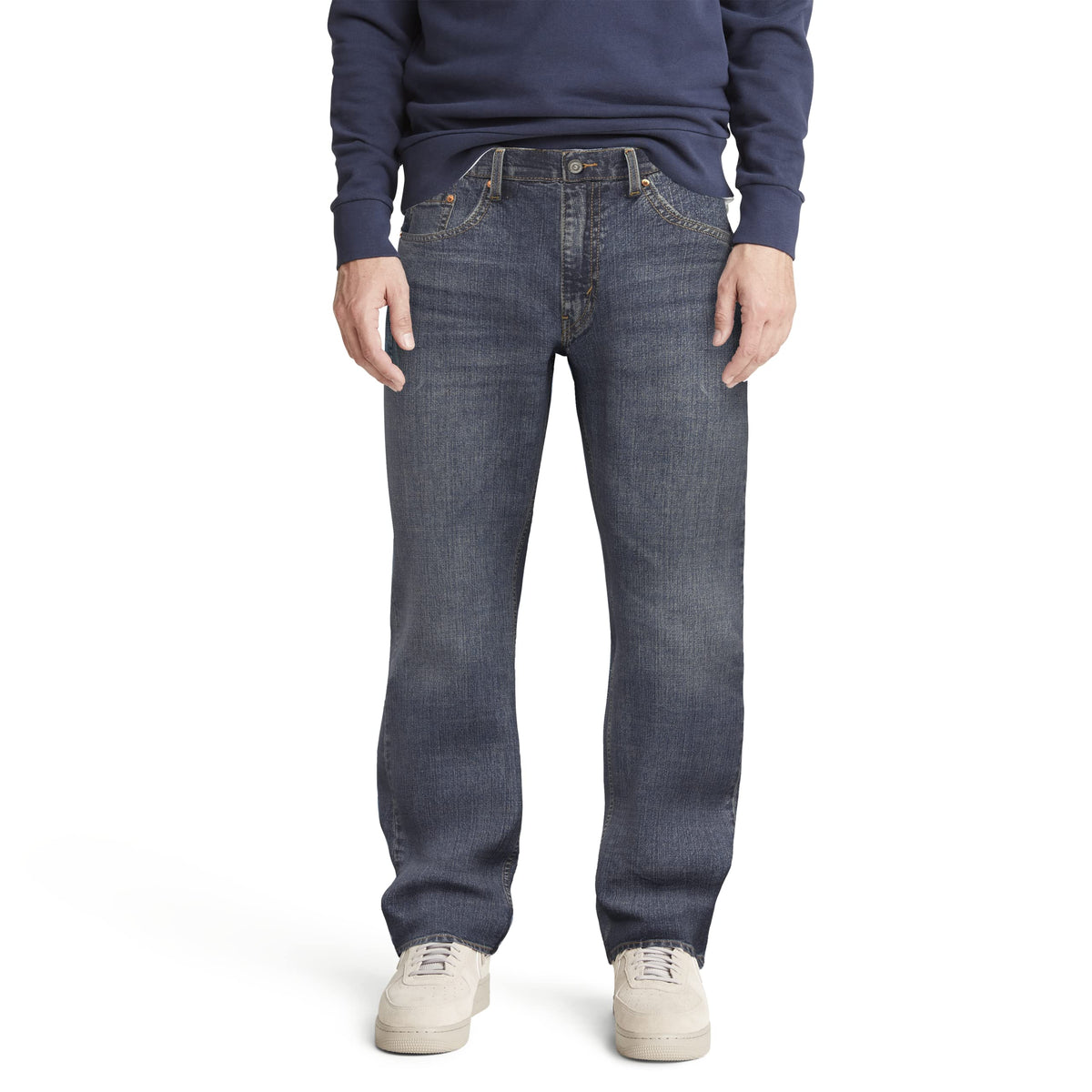 Levi Strauss Signature Gold Men's Relaxed Fit Flex Jeans