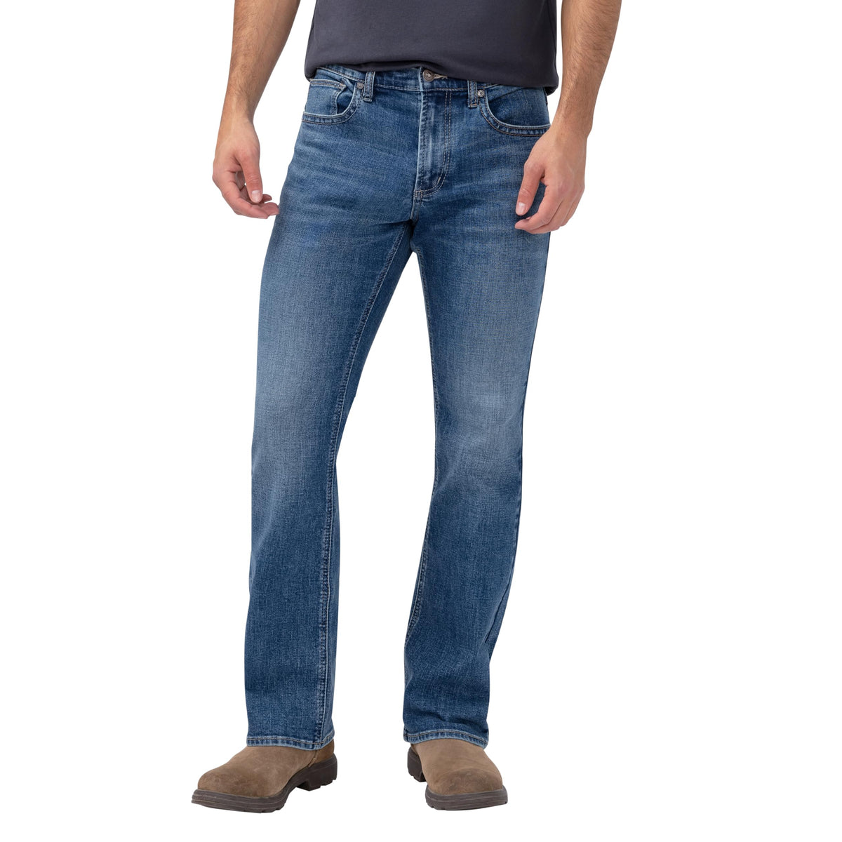Silver Jeans Co. Mens Jace Slim Fit Bootcut Jeans