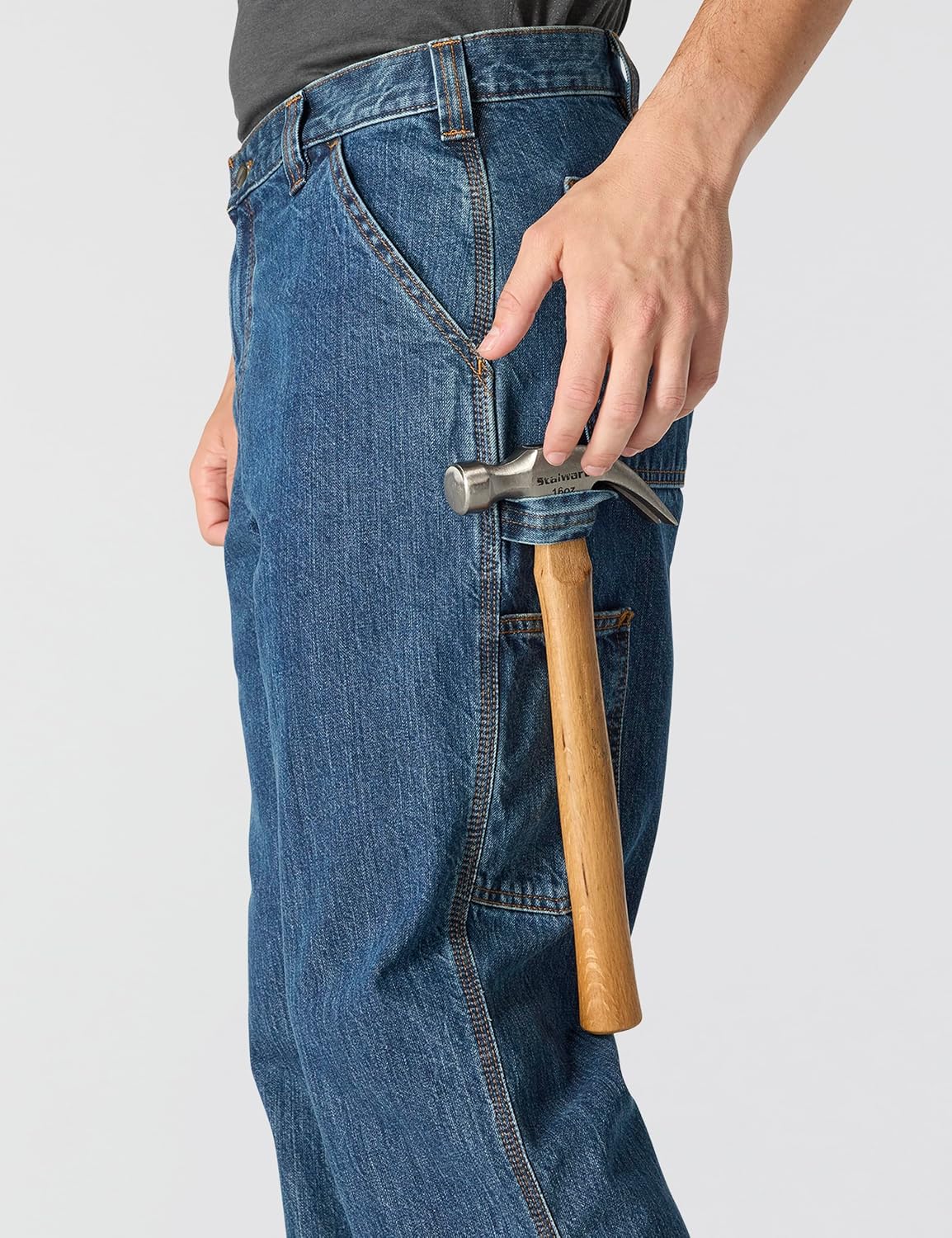 Carhartt Men's Loose Straight Denim Dungaree