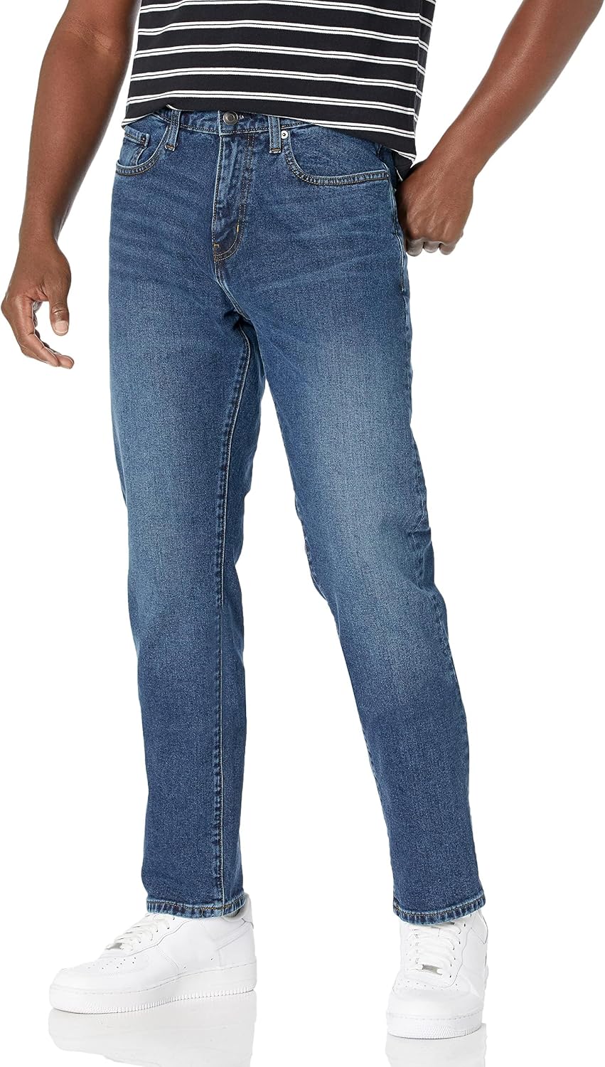 Amazon Essentials Men's Athletic-Fit Stretch Jeans - Discontinued Colors