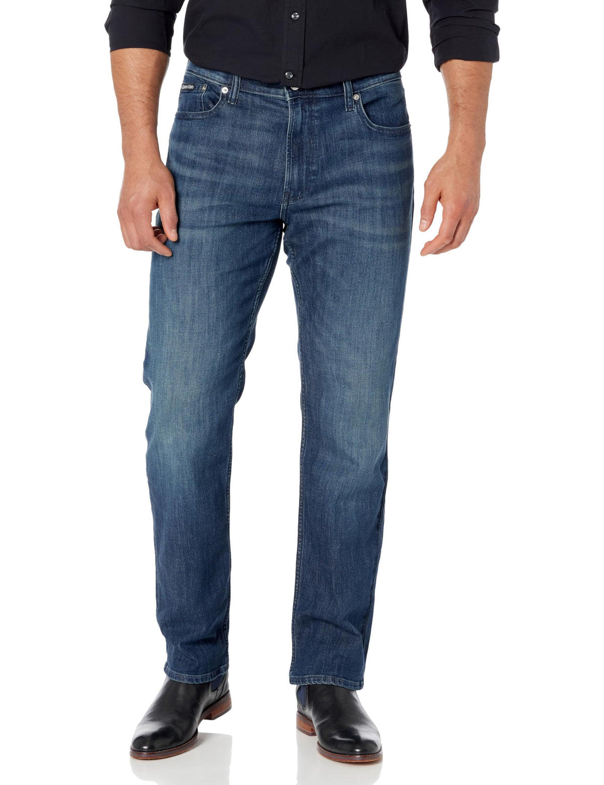 Calvin Klein Men's Straight High Stretch Jeans