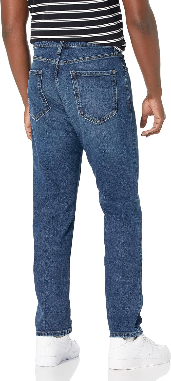 Amazon Essentials Men's Athletic-Fit Stretch Jeans - Discontinued Colors