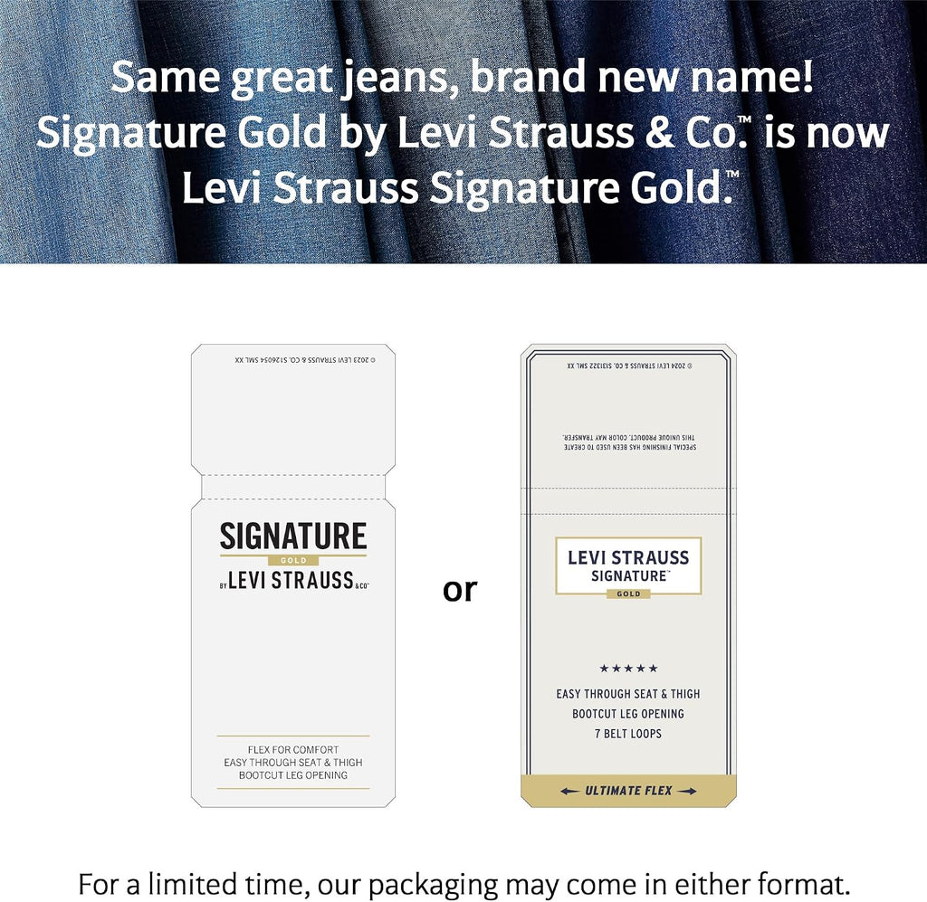 Levi Strauss Signature Gold Men's Relaxed Fit Flex Jeans