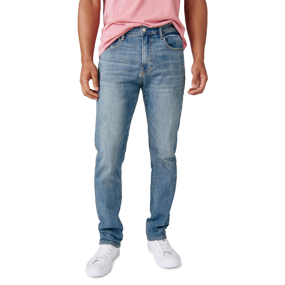 Lucky Brand 410 Athletic Fit Jeans in Black Rinse