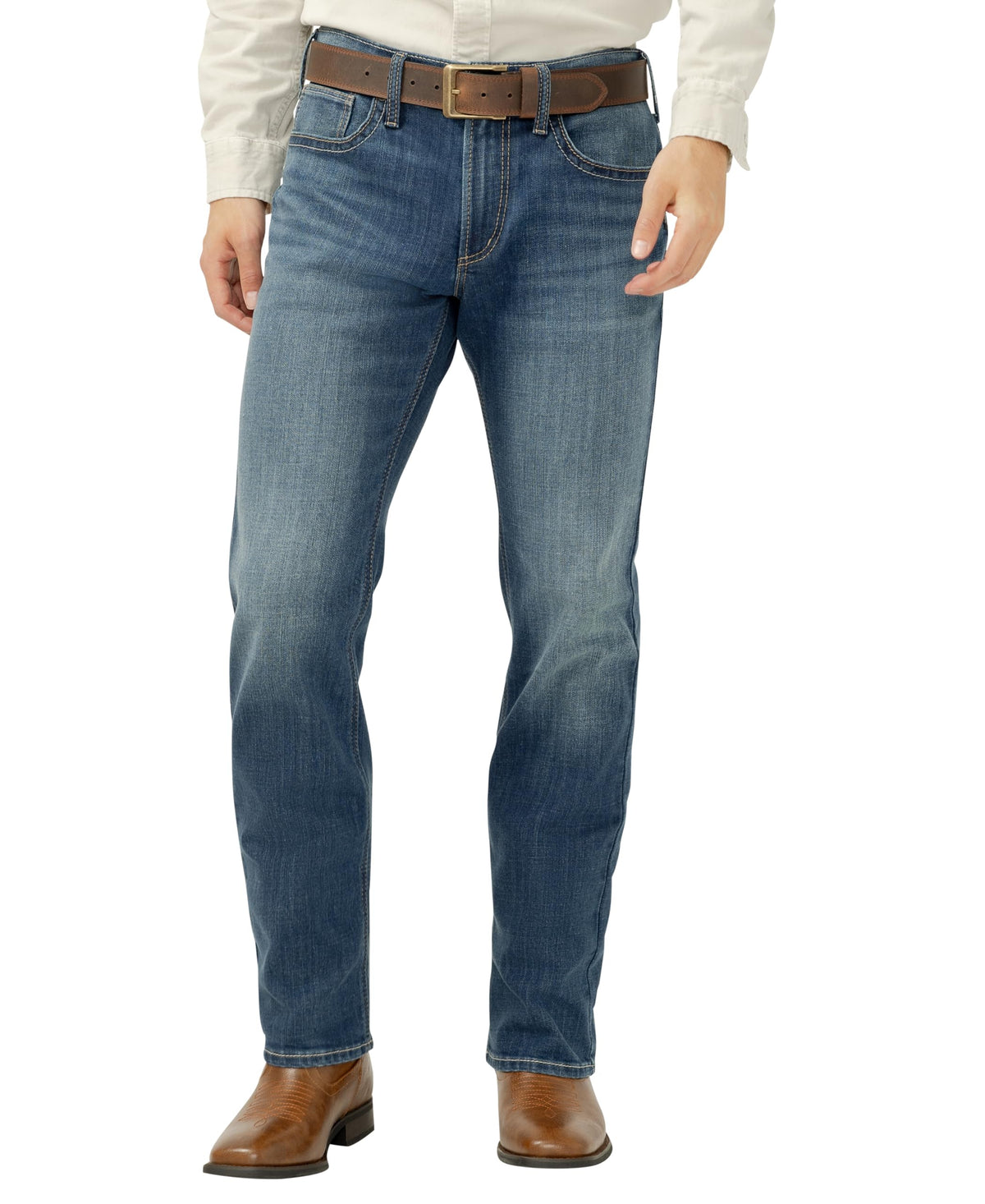 Silver Jeans Co. Mens Jace Slim Fit Bootcut Jeans