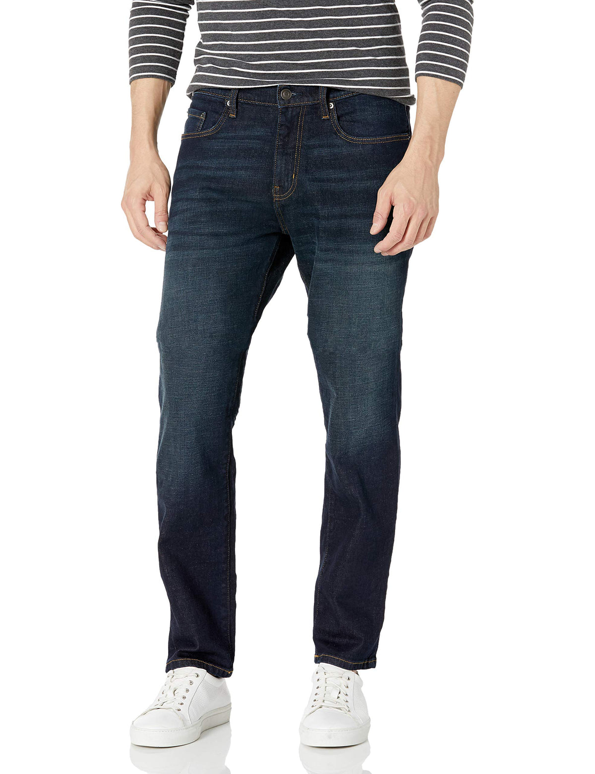 Amazon Essentials Men's Athletic-Fit Stretch Jeans - Discontinued Colors