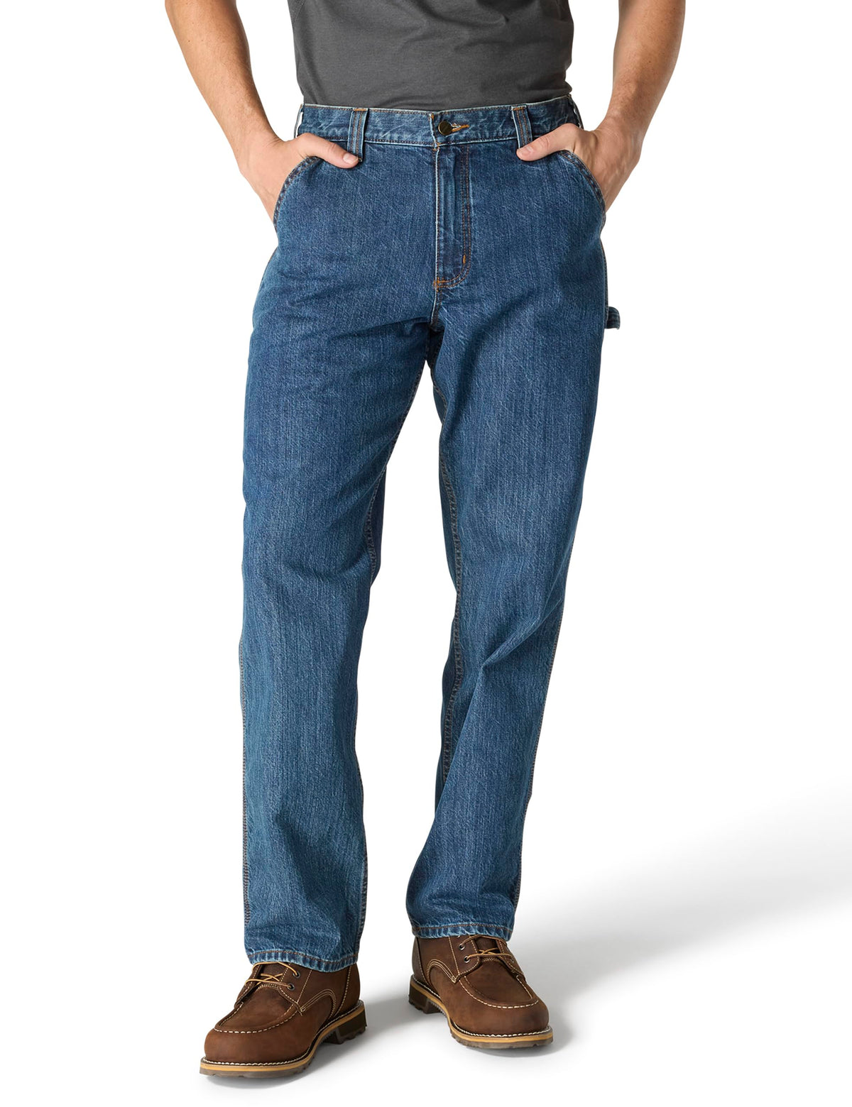 Carhartt Men's Loose Straight Denim Dungaree