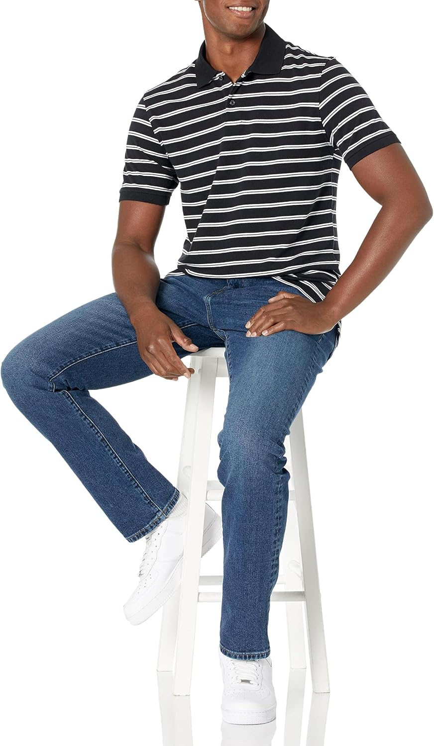 Amazon Essentials Men's Athletic-Fit Stretch Jeans - Discontinued Colors