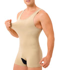 TAILONG Mens Full Body Shaper Slimming Shirt Tummy Control Shapewear Sleeveless Compression Bodysuit Fajas Para Hombres