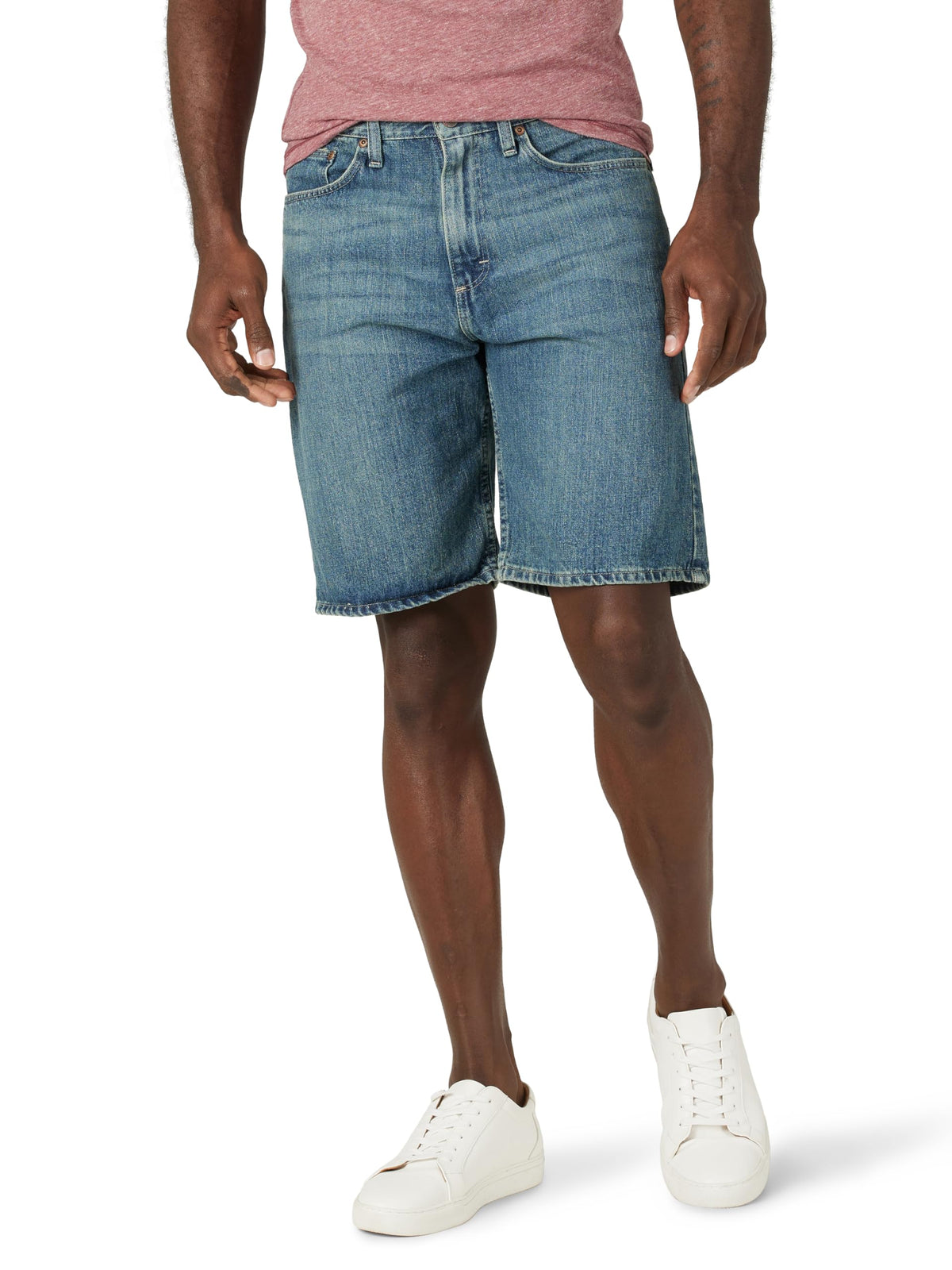 Wrangler Authentics Men's Classic Relaxed Fit Five Pocket Jean Short