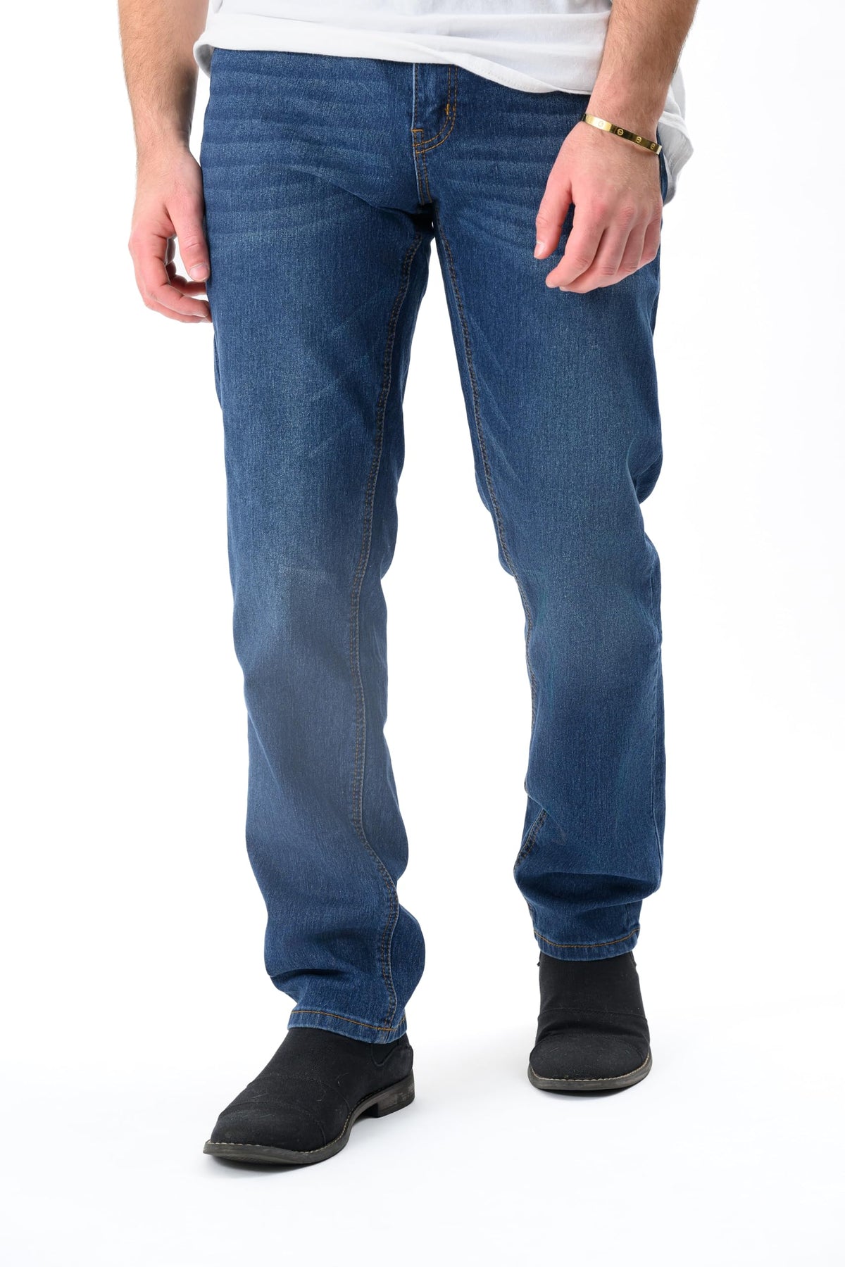 Men's Classic 5-Pocket Slim Straight Jeans
