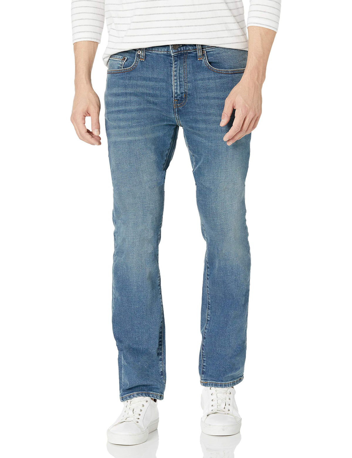 Amazon Essentials Mens Jeans, Slim Fit Stretch, Bootcut - Discontinued Colors