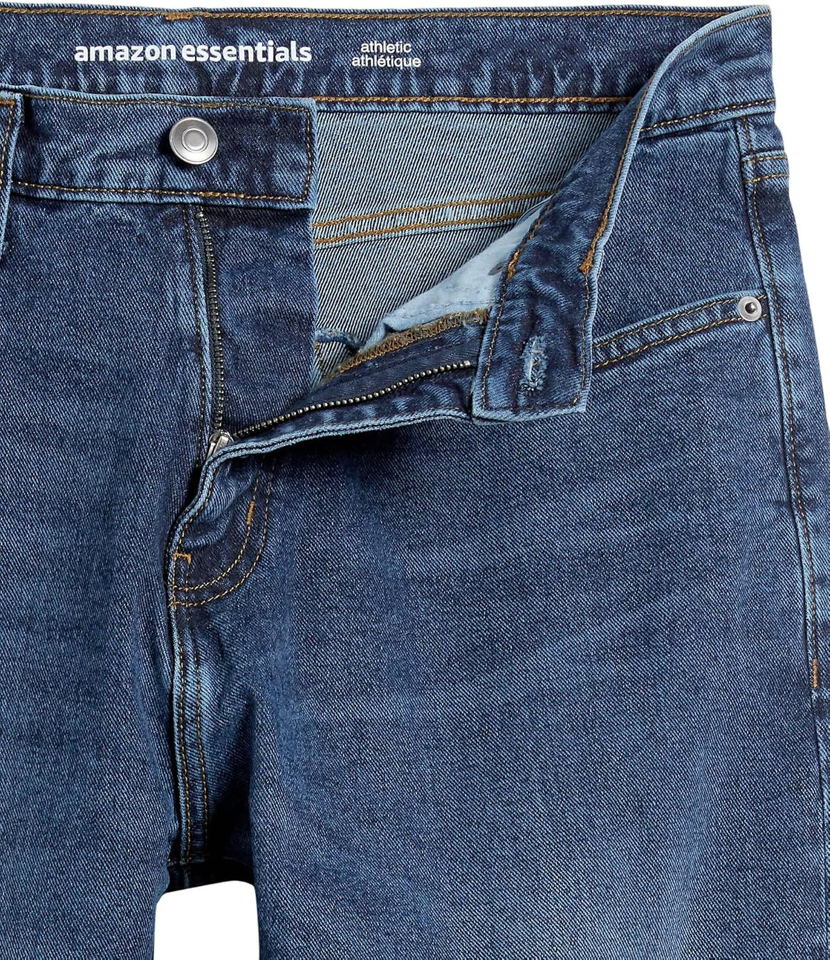 Amazon Essentials Men's Athletic-Fit Stretch Jeans - Discontinued Colors