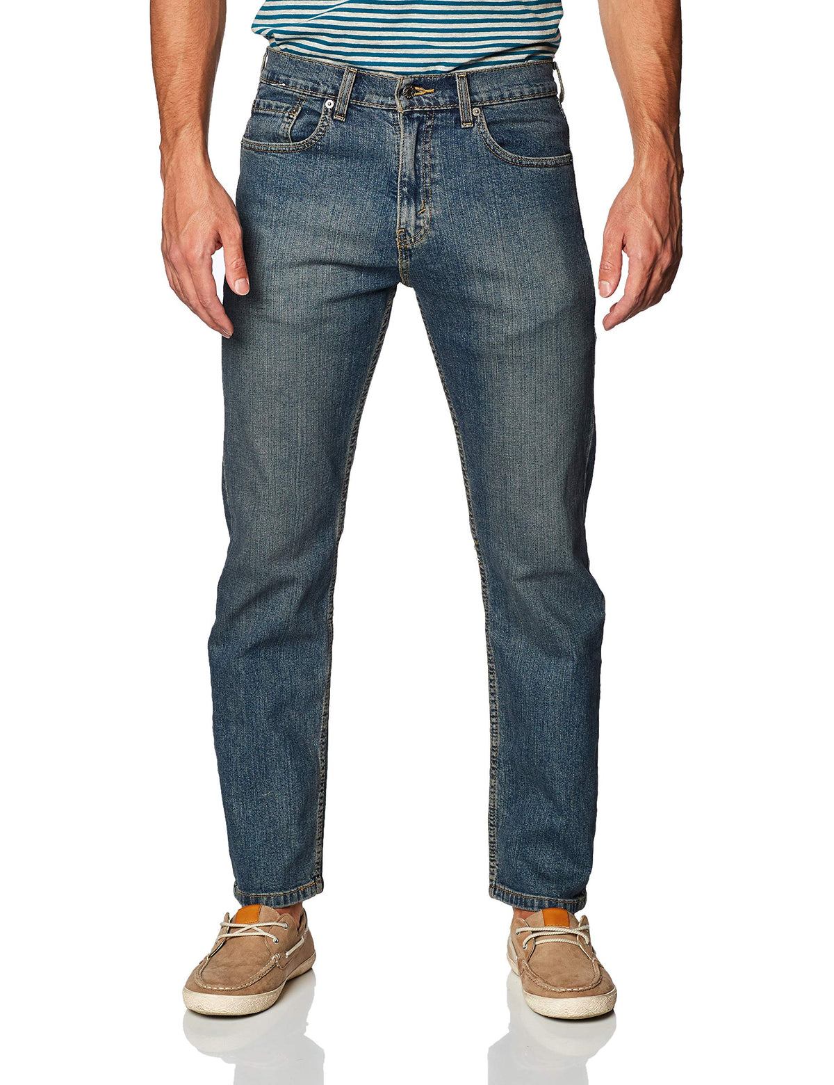 Levi Strauss Signature Gold Men's Regular Fit Flex Jeans