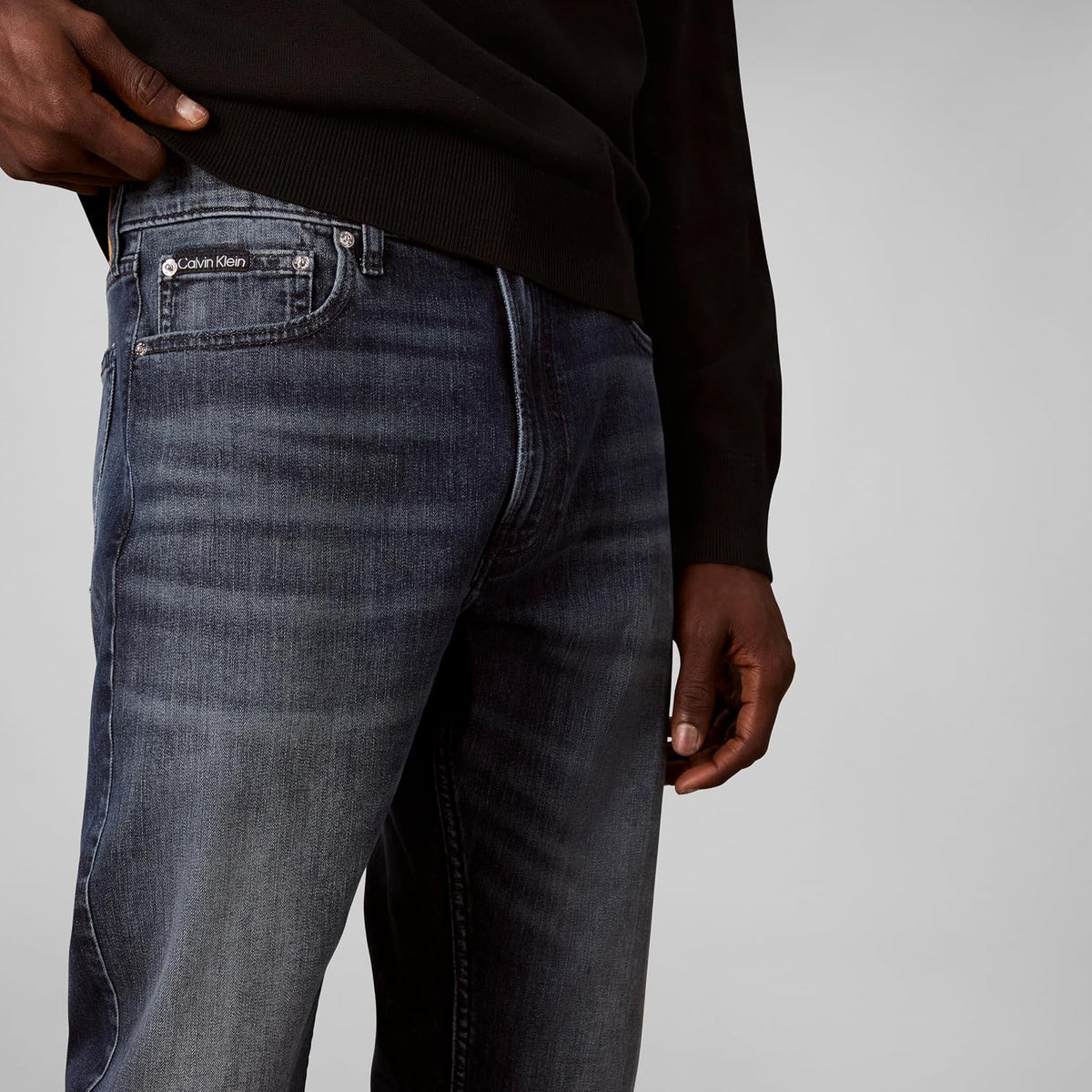 Calvin Klein Men's Straight High Stretch Jeans