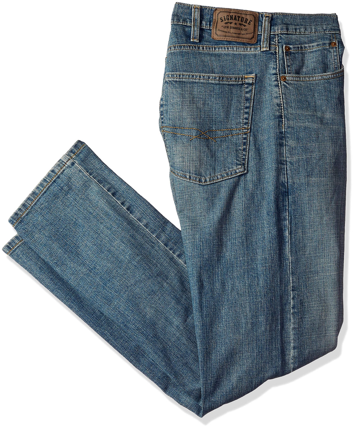 Levi Strauss Signature Gold Men's Slim Straight Fit Jean Pants