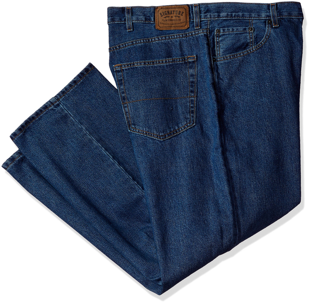 Levi Strauss Signature Gold Men's Relaxed Fit Flex Jeans