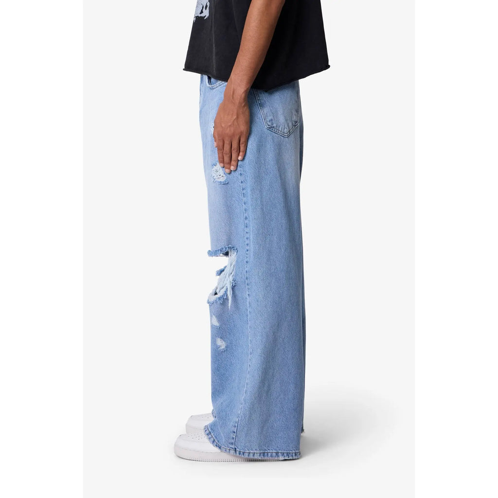mnml Thermal Patch Rave Denim - Blue