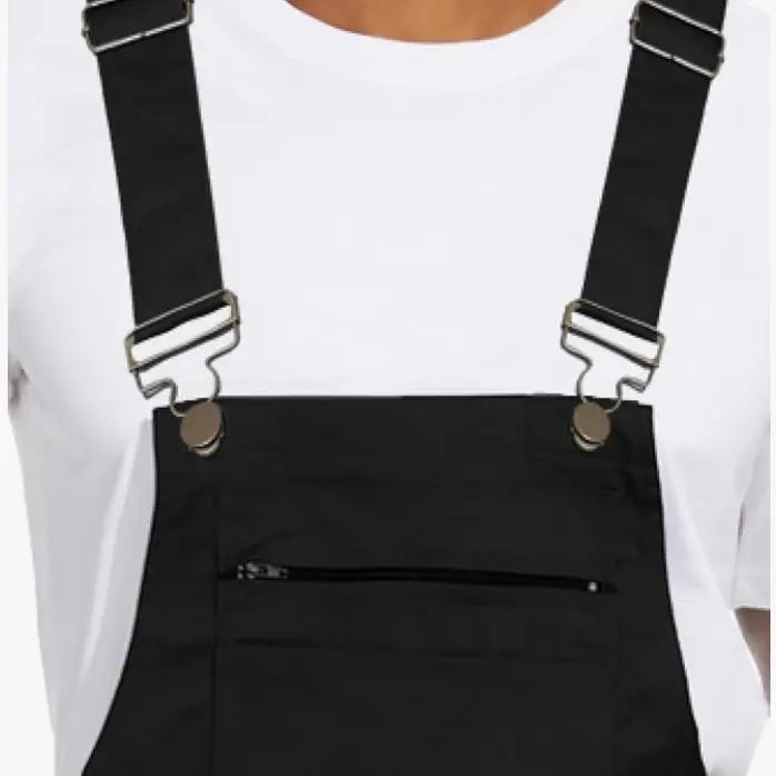 Workidea Men's Bib Overall with metal gourd easy clip Cotton Mix Comfortable Menswear